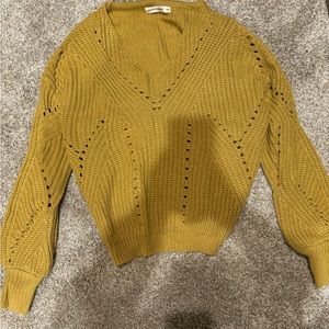 Yellow sweater
